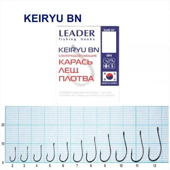 Гачок Leader Keiryu BN № 13 (8 hooks)