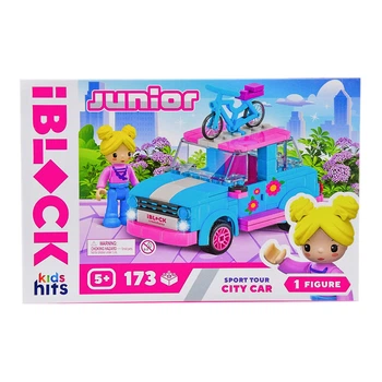 Конструктор Kids hits JUNIOR Девочки Спорт Тур Городской автомобиль 173 дет KH08/002/4 Kids hits