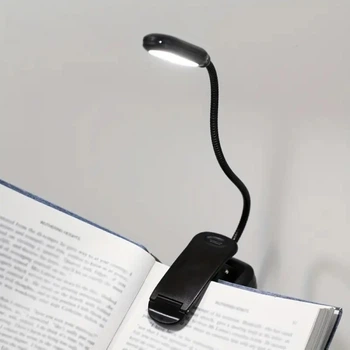 Фонарь закладка Memos для чтения книг на гибкой ножке Comfort Reading Mini Clip Lamp