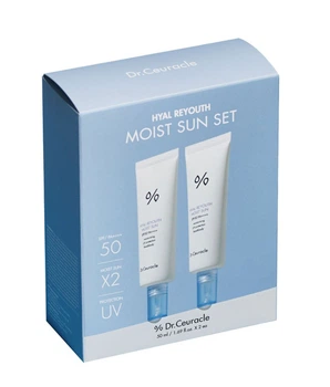 Набор увлажняющих солнцезащитных кремов SPF 50+/PA++++ Dr.Ceuracle Hyal Reyouth Moist Sun Duo Set