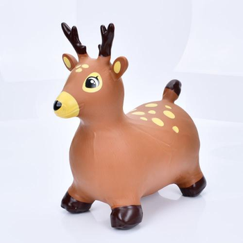 Детский резиновый олень прыгун Bambi MS 4159