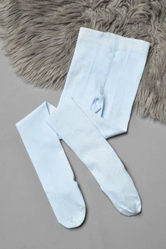 Колготи дитячі світло-блакитного кольору F&F зріст 104 см (189878)