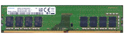 Оперативна пам'ять для ПК Samsung DDR4 8GB 2400MHz UDIMM 1Rx8 PC4-2400T (М378A1K43CB2-CRC)