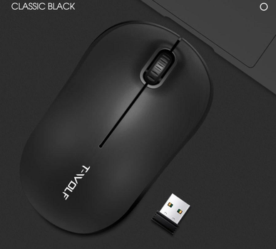 Беспроводная мышь T-Wolf Q4 2.4G Wireless Black