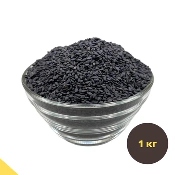 Кунжут чорний насіння 1 кг Sesame Black Clear (SC-R-black-1000)