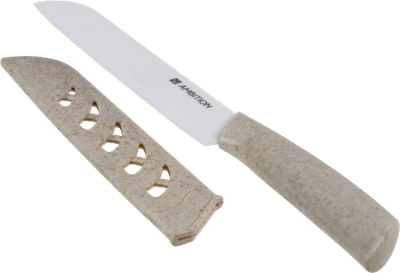 Nóż Santoku Ambition Skiv biały 15 cm (5907078430812)