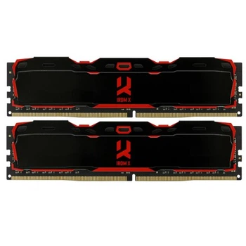 Модуль памяти GoodRam DDR4 16Gb (2x8) Iridium X Black 2666 MHz (IR-X2666D464L16S/16GDC) Б/у,U1