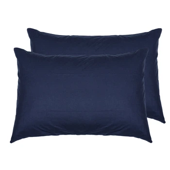 Комплект наволочек SoundSleep Darkblue183 ранфорс 70х70 см 2 шт темно-синий (92255388)