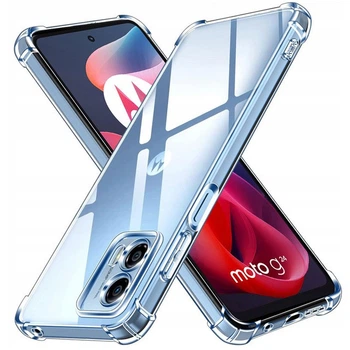 Чохол Fiji Proof для Motorola G24 прозорий бампер із посиленими бортами Transparent