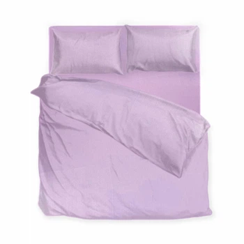 Комплект постільної білизни SoundSleep Silken сатин полуторний 160х215 см бузковий (2800004482059)