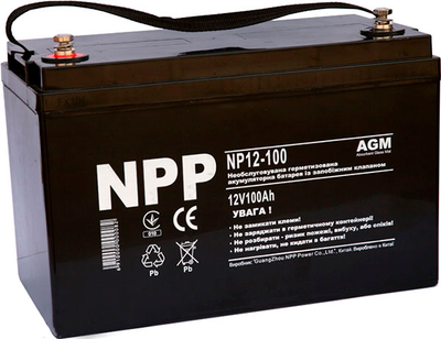 Аккумуляторная батарея NPP NP12-100 (NP12100)