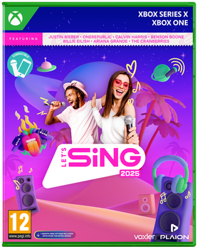 Гра Xbox One/Series Let's Sing 2025 (Blu-ray диск) (4020628582098)