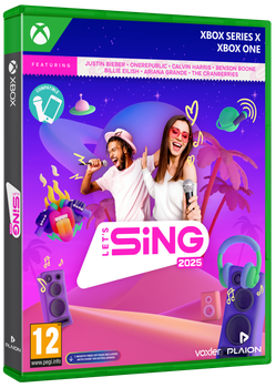 Гра Xbox One/Series Let's Sing 2025 (Blu-ray диск) (4020628582098)