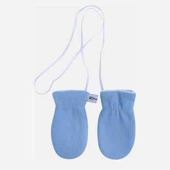Детские зимние варежки для мальчиков Babydream ryk3bal26dbp 68-80 см Голубые (ROZ6501103530)