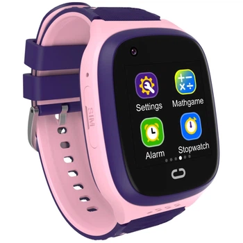 Дитячий розумний годинник Kids SM LT31 IP65 680 mAh з камерою, Pink