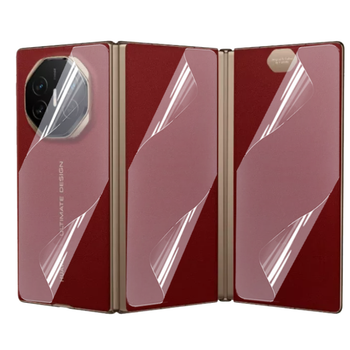 Противоударная гидрогелевая пленка Hydrogel Film для Huawei Mate XT Ultimate Design 3шт на заднюю панель, Transparent
