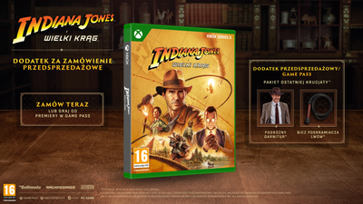 Гра Xbox Series X Indiana Jones and The Great Circle (Blu-ray диск) (0196388434473)