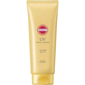 Сонцезахисна емульсія для обличчя й тіла Kose Suncut Perfect UV Essence SPF50+ PA++++, 80 г