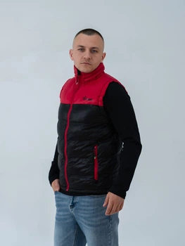 Жилет мужской Alpine Crown Vest Aspen ACPV-50748 Black/Red 50