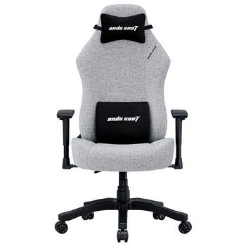 Кресло для геймеров Anda Seat Luna L Grey Fabric Size L (AD18-44-G-F)