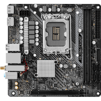 Материнська плата ASRock H610M-ITX/eDP Mini-ITX / LGA1700 / DIMM DDR4