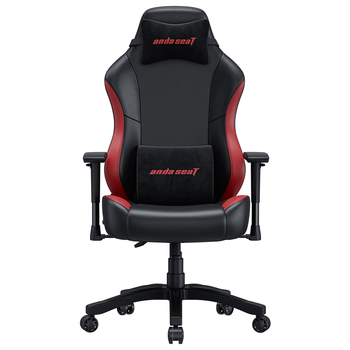 Кресло для геймеров Anda Seat Luna Color Size L Black/Red PVC (AD18-48-BR-PV)