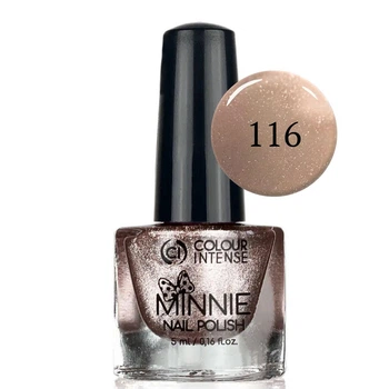 Лак для нігтів Colour Intense MINI 5 мл. NP-16 № 116 Шиммер Sand Бежево-золотистий