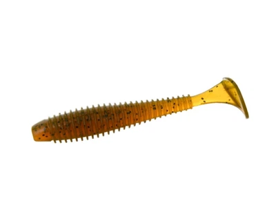 Виброхвост Flagman Mystic Fish Fat 2.8" #120 Green Pumpkin арт FMFF28-120