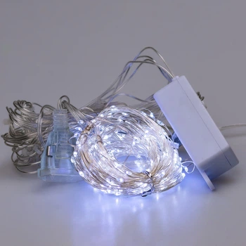 Гирлянда-штора светодиодная GarlandoPro 173307W Роса на 200 LED 3х3 м белый (125-107-173307W)