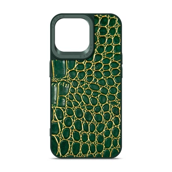 Чохол Harder Crocosaur для Apple iPhone 14 Pro Max Green (ARM76726)
