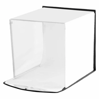Фотобокс (лайткуб) для предметной съемки Puluz 40х40х40 см + 5 фонов