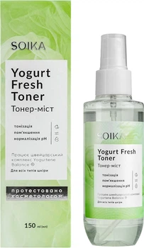 Тонер-мист для лица Soika Yoghurt Fresh Toner 150 мл (4820238721197)