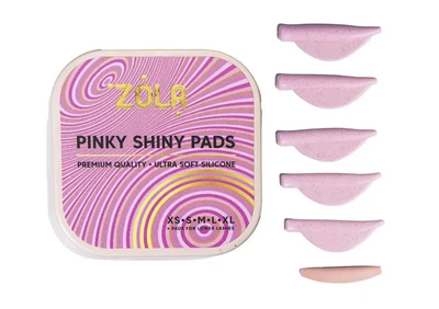 Валики (бигуди) для ламинирования Pinky Shiny Pads (XS, S, M, L, XL) Zola 6 пар