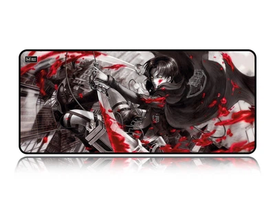 Игровая поверхность WorkPlaceShop Anime Атака Титанов Леви 300х500 мм