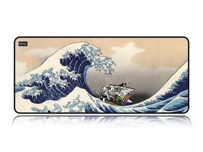 Игровая поверхность WorkPlaceShop Anime One Piece Great Wave 500х1000 мм