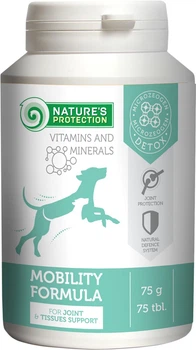 Добавка для зміцнення суглобів, сухожиль та зв'язок собак Nature's Protection Mobility Formula 75 таблеток (CAN63297)