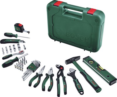 Удосконалений набір ручних інструментів Bosch 52 предмета (1600A02BY7)