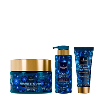 Набор Famirel Softening Essence: крем для лица, гель для душа, крем для рук (085397, 085441, 085496)