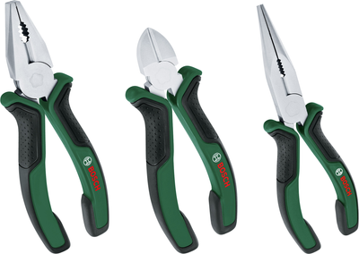 Набір плоскогубців Bosch 3 шт. (1600A02C0S)