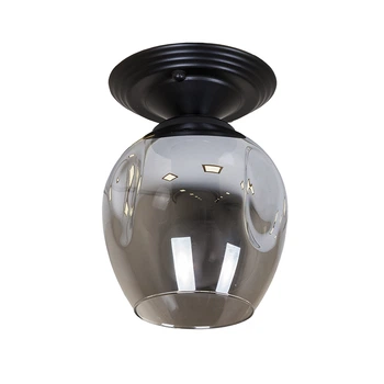 Люстра потолочная Light House LS-18142F-1 BK+BK черная, плафон черный