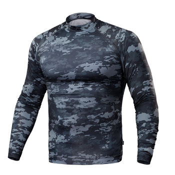 Рашгард тактический Raptor Ukrarmor Rashguard Dark Multicam. Slim fit, полиэстер S