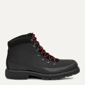 Мужские демисезонные ботинки кожаные UGG 156986777 41 (8US) 27 см Черные (1159813701)