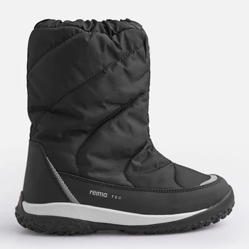 Дитячі зимові дутики чоботи для хлопчика Reima Kinoskin 5400033A-9990 31 Чорні (6438429843306)