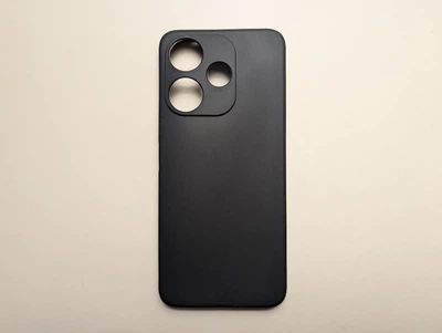 Чехол TPU Matte для Xiaomi Redmi 13, Poco M6 бампер черный