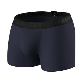 Мужские анатомические боксеры Intimate 2.1 Black Series, темно-синие L BSO180-46