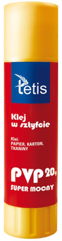 Zestaw klejów-ołówków Tetis BG100-F 20 g 12 szt (5906858018189)