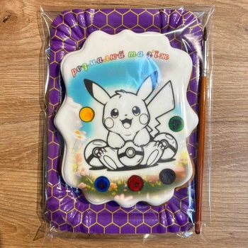 Пряник расскарска на подкладке Крафт Печиво Pokemon "Пикачу" 85г