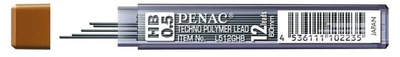 Набір грифелів для олівців Penac 2B 0.5 мм 12 шт (4536111003075)