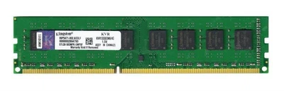 Оперативная память 4 ГБ, DDR3, для ПК, Kingston (1333 МГц, 1.5 В, CL9, KVR1333D3N9/4G) Б/У