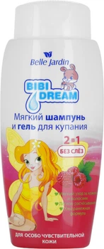 Шампунь і гель 2в1 Belle Jardin для купання особливо чутливої шкіри Ромашка 300 мл (5907582902973)